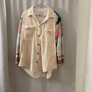 Pilcro Multicolor Button Down Shirt